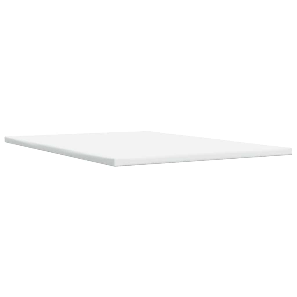 Giroletto a Molle con Materasso Crema 140x19 cm in Tessuto | homemem39