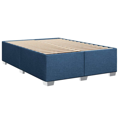 Giroletto a Molle con Materasso Blu 140x190 cm in Tessuto | homemem39