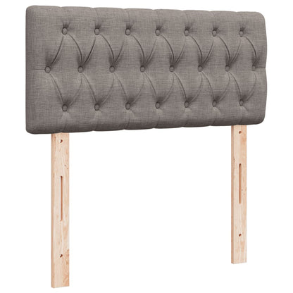 Giroletto a Molle con Materasso Tortora 80x200 cm inTessuto | homemem39