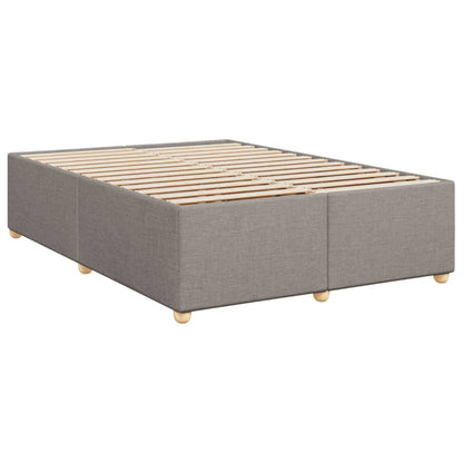 Giroletto a Molle con Materasso Tortora 160x200 cm in Tessuto | homemem39