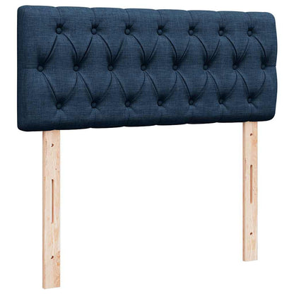 Giroletto a Molle con Materasso Blu 120x200 cm in Tessuto | homemem39