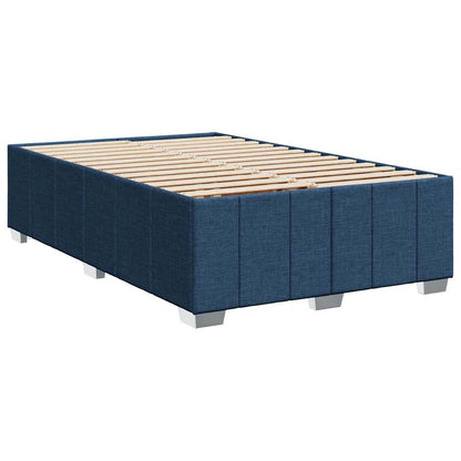 Giroletto a Molle con Materasso Blu 120x200 cm in Tessuto | homemem39