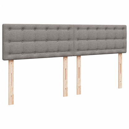 Giroletto a Molle con Materasso Tortora 180x200 cm in Tessuto | homemem39