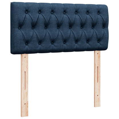 Giroletto a Molle con Materasso Blu 90x190 cm in Tessuto | homemem39