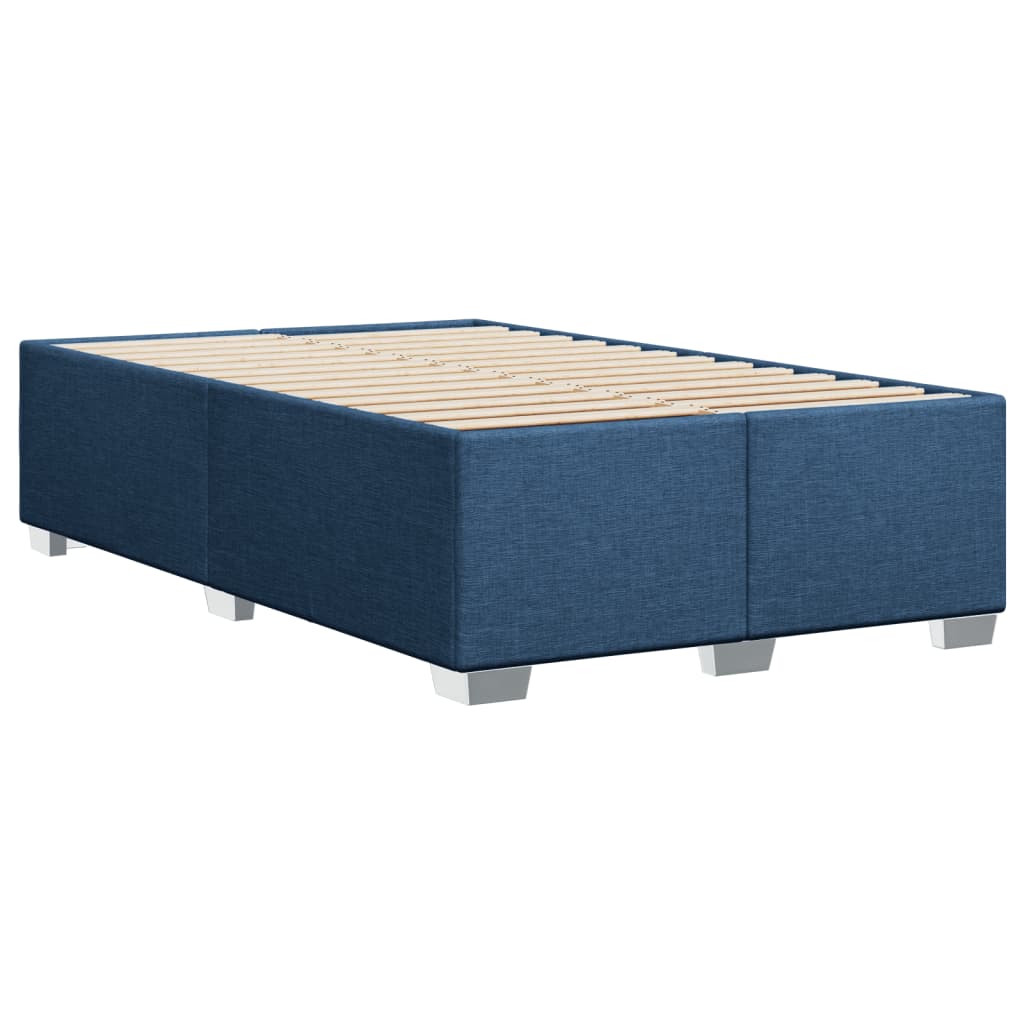 Giroletto a Molle con Materasso Blu 120x190 cm in Tessuto | homemem39