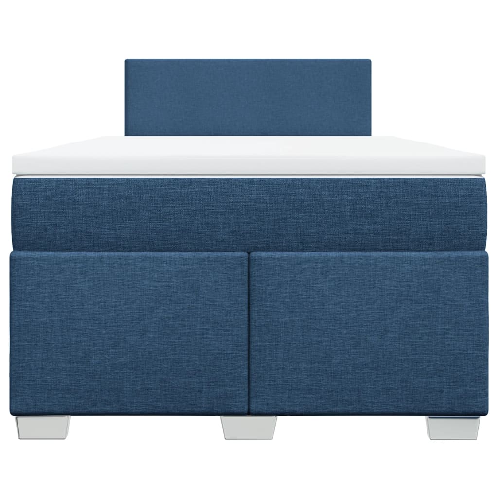 Giroletto a Molle con Materasso Blu 120x200 cm in Tessuto | homemem39