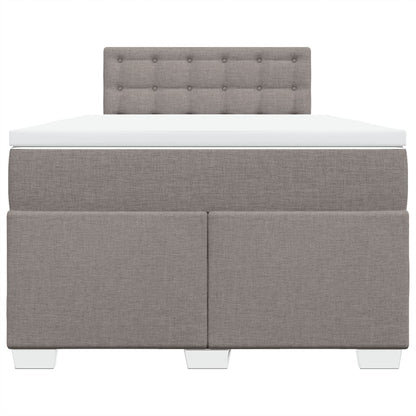 Giroletto a Molle con Materasso Tortora 120x200 cm in Tessuto | homemem39