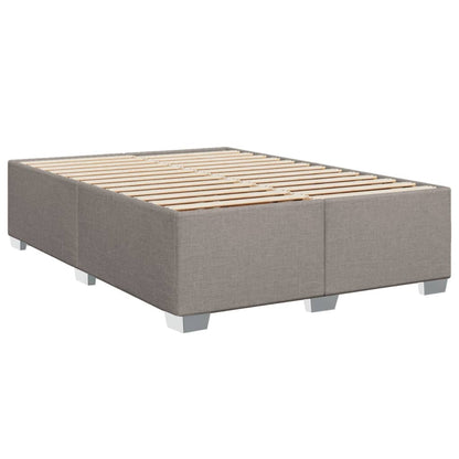 Giroletto a Molle con Materasso Tortora 160x200 cm in Tessuto | homemem39