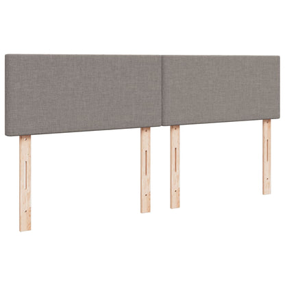 Giroletto a Molle con Materasso Tortora 180x200 cm in Tessuto | homemem39