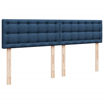 Giroletto a Molle con Materasso Blu 180x200 cm in Tessuto | homemem39