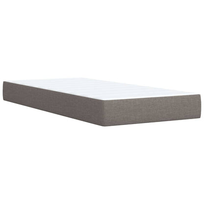 Giroletto a Molle con Materasso Tortora 90x200 cm inTessuto | homemem39