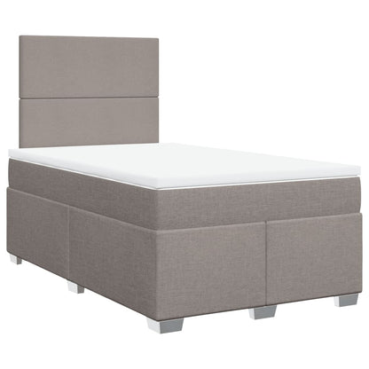 Giroletto a Molle con Materasso Tortora 120x190 cm in Tessuto | homemem39