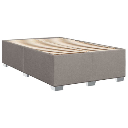 Giroletto a Molle con Materasso Tortora 120x190 cm in Tessuto | homemem39