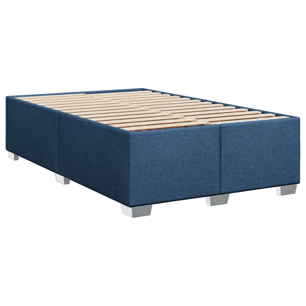 Giroletto a Molle con Materasso Blu 120x200 cm in Tessuto | homemem39