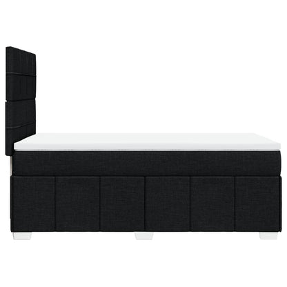 Giroletto a Molle con Materasso Nero 80x200 cm inTessuto | homemem39