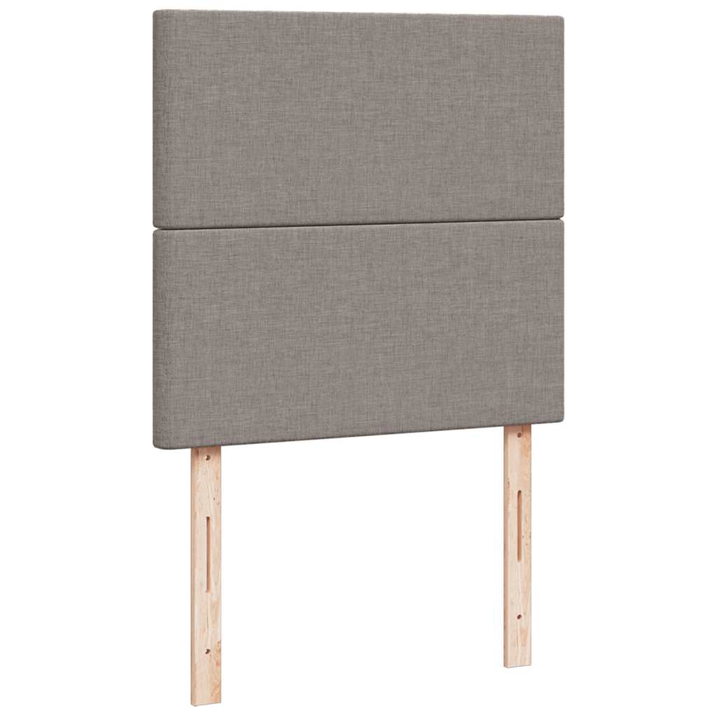 Giroletto a Molle con Materasso Tortora 90x200 cm inTessuto | homemem39