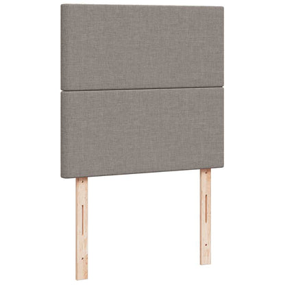 Giroletto a Molle con Materasso Tortora 90x200 cm inTessuto | homemem39