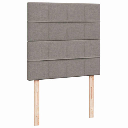Giroletto a Molle con Materasso Tortora 90x200 cm inTessuto | homemem39