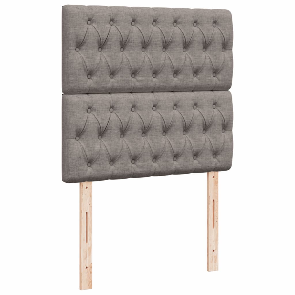 Giroletto a Molle con Materasso Tortora 90x200 cm inTessuto - homemem39