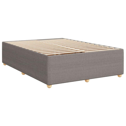 Giroletto a Molle con Materasso Tortora 140x190 cm in Tessuto | homemem39