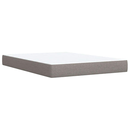 Giroletto a Molle con Materasso Tortora 140x190 cm in Tessuto | homemem39