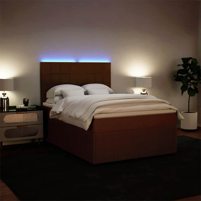 Giroletto a Molle con Materasso Rosa 140x190 cm in Velluto | homemem39