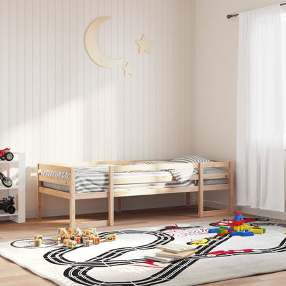 Giroletto per Bambini 90x200 cm in Legno Massello di Pino - homemem39