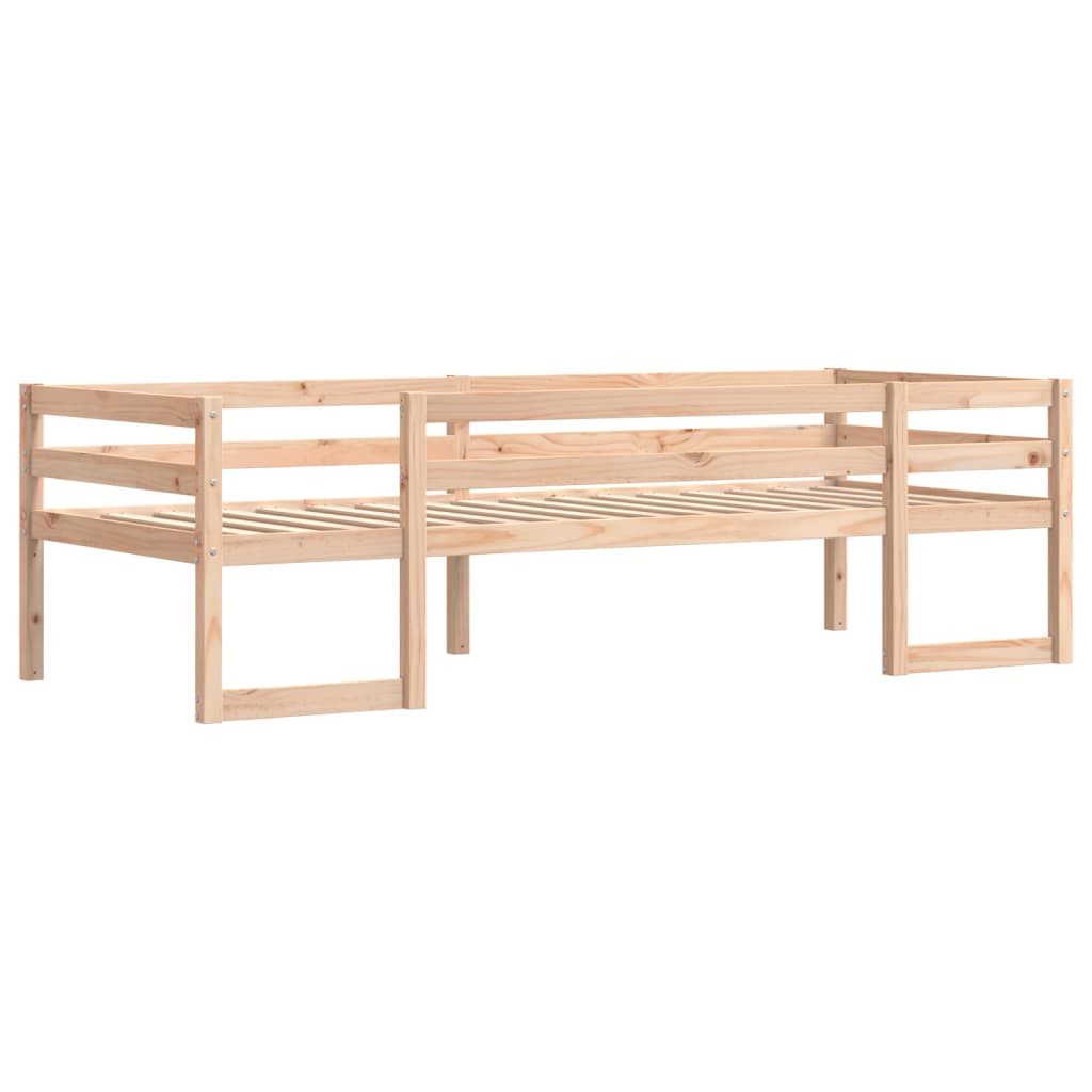 Giroletto per Bambini 90x190 cm in Legno Massello di Pino - homemem39
