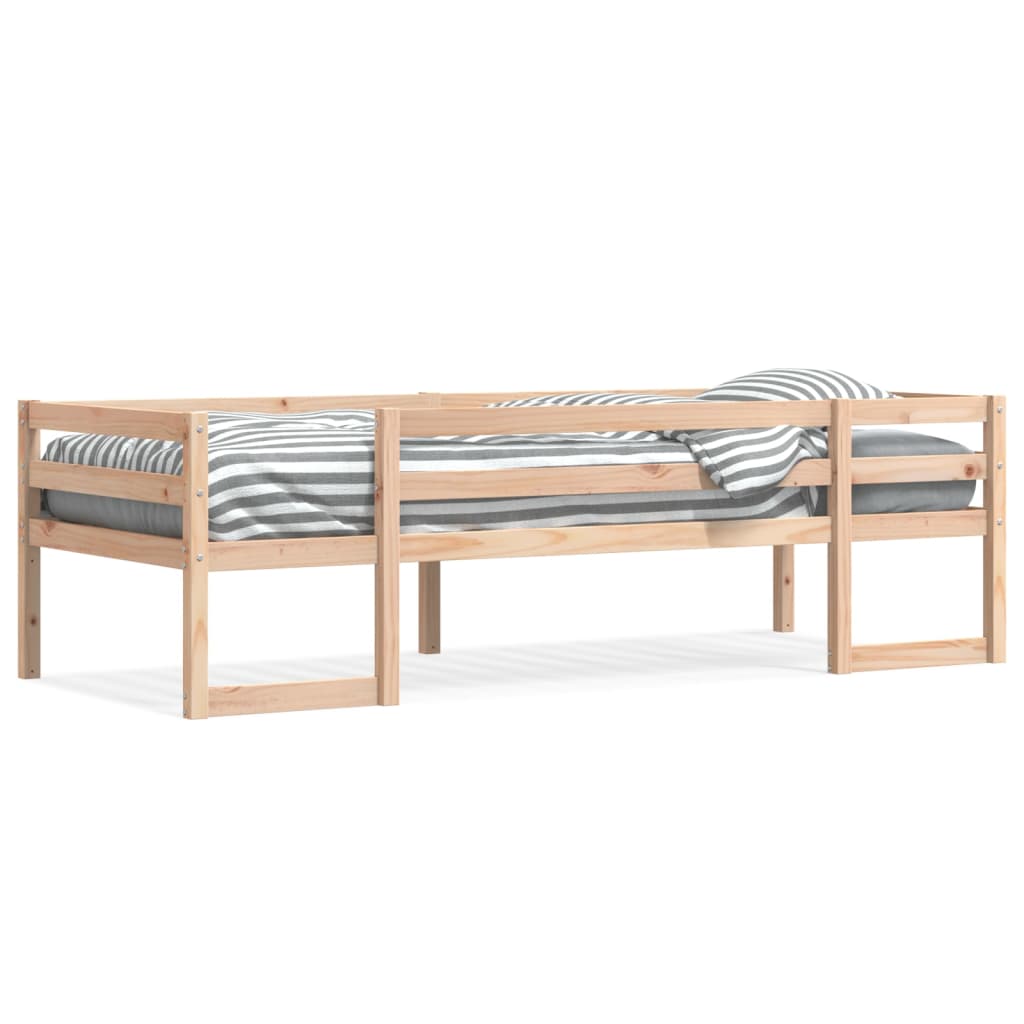 Giroletto per Bambini 75x190 cm in Legno Massello di Pino | homemem39