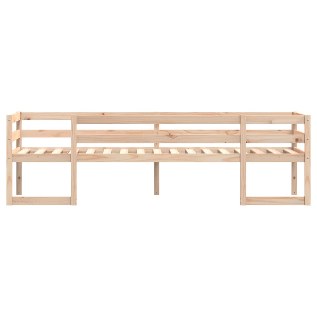 Giroletto per Bambini 75x190 cm in Legno Massello di Pino | homemem39