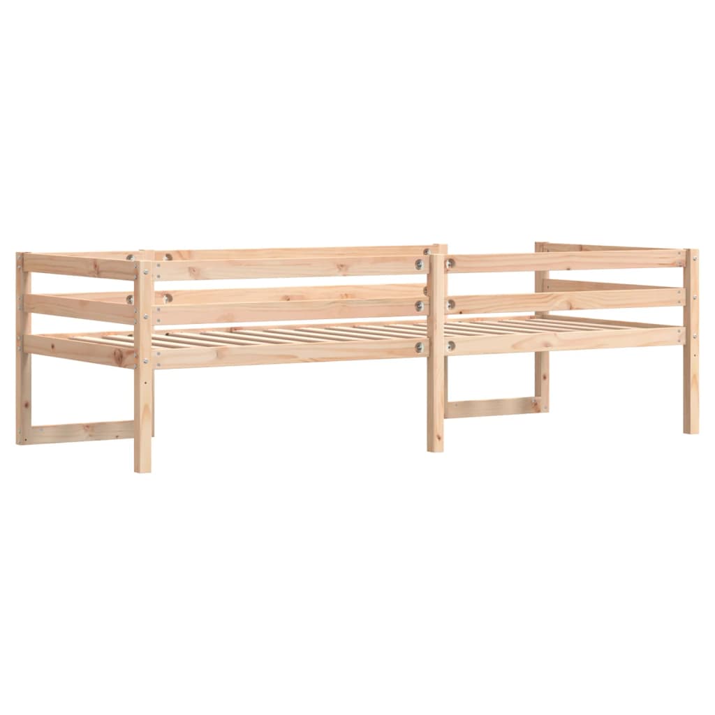 Giroletto per Bambini 75x190 cm in Legno Massello di Pino - homemem39