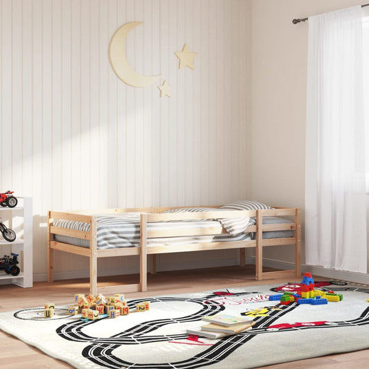 Giroletto per Bambini 75x190 cm in Legno Massello di Pino | homemem39