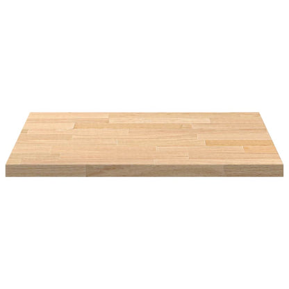 Piano di Lavoro Cucina 60x63,5x2,7 cm Legno Massello Rovere