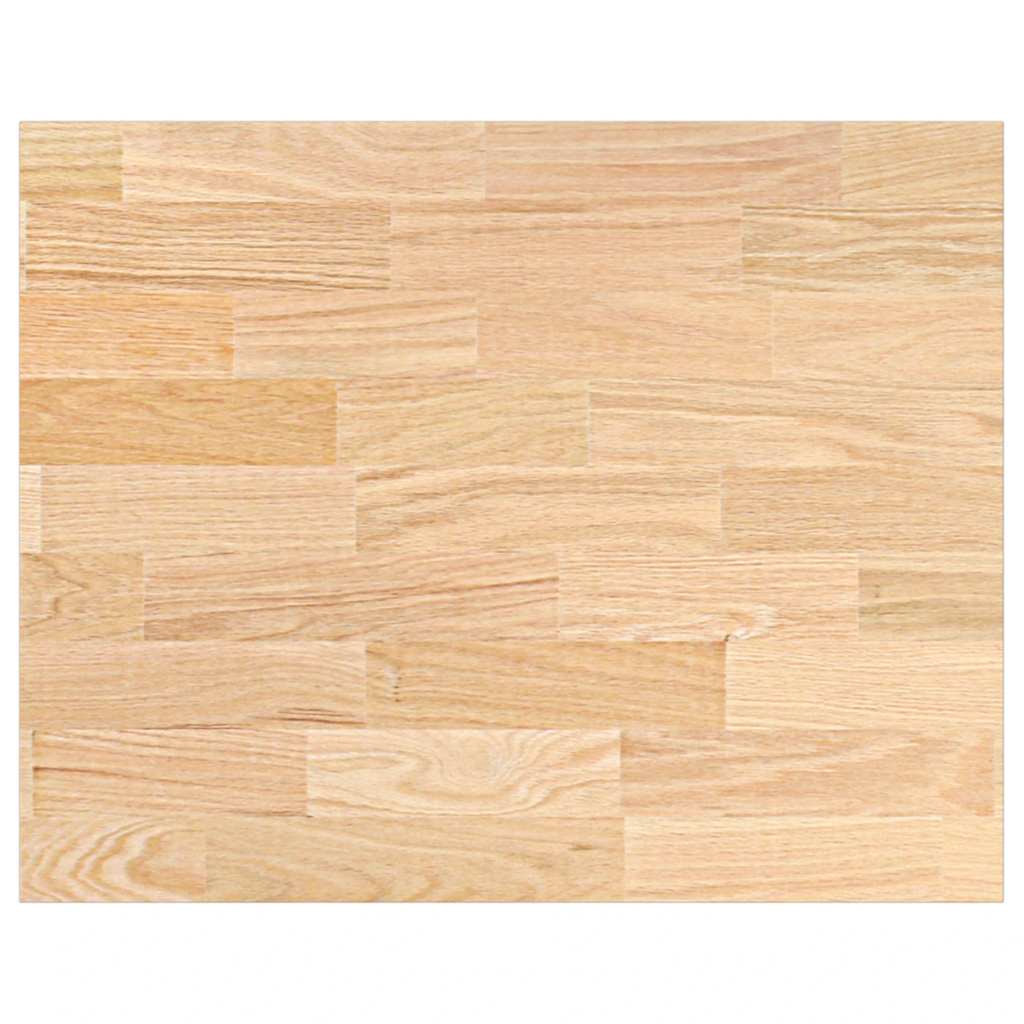 Piano di Lavoro Cucina 80x63,5x2,7 cm Legno Massello Rovere | homemem39