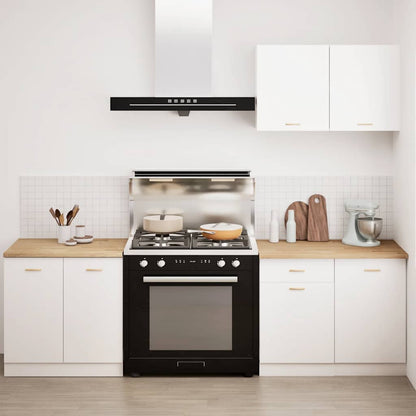 Piano di Lavoro Cucina 80x63,5x2,7 cm Legno Massello Rovere | homemem39