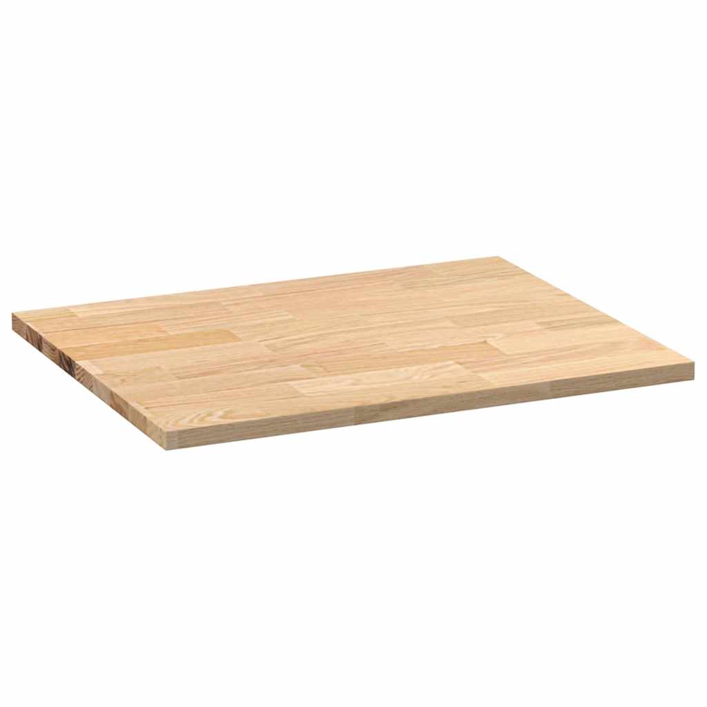 Piano di Lavoro Cucina 80x63,5x2,7 cm Legno Massello Rovere | homemem39