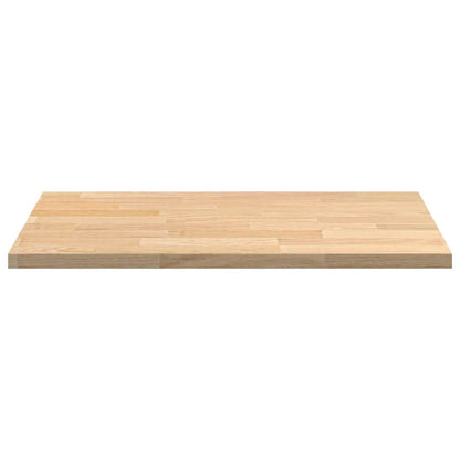 Piano di Lavoro Cucina 80x63,5x2,7 cm Legno Massello Rovere | homemem39