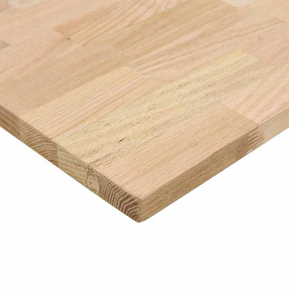 Piano di Lavoro Cucina 80x63,5x2,7 cm Legno Massello Rovere | homemem39