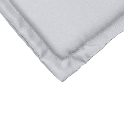 Imbottitura per Seduta Giardino 2pz Grigio Chiaro 45x45x2 cm | homemem39