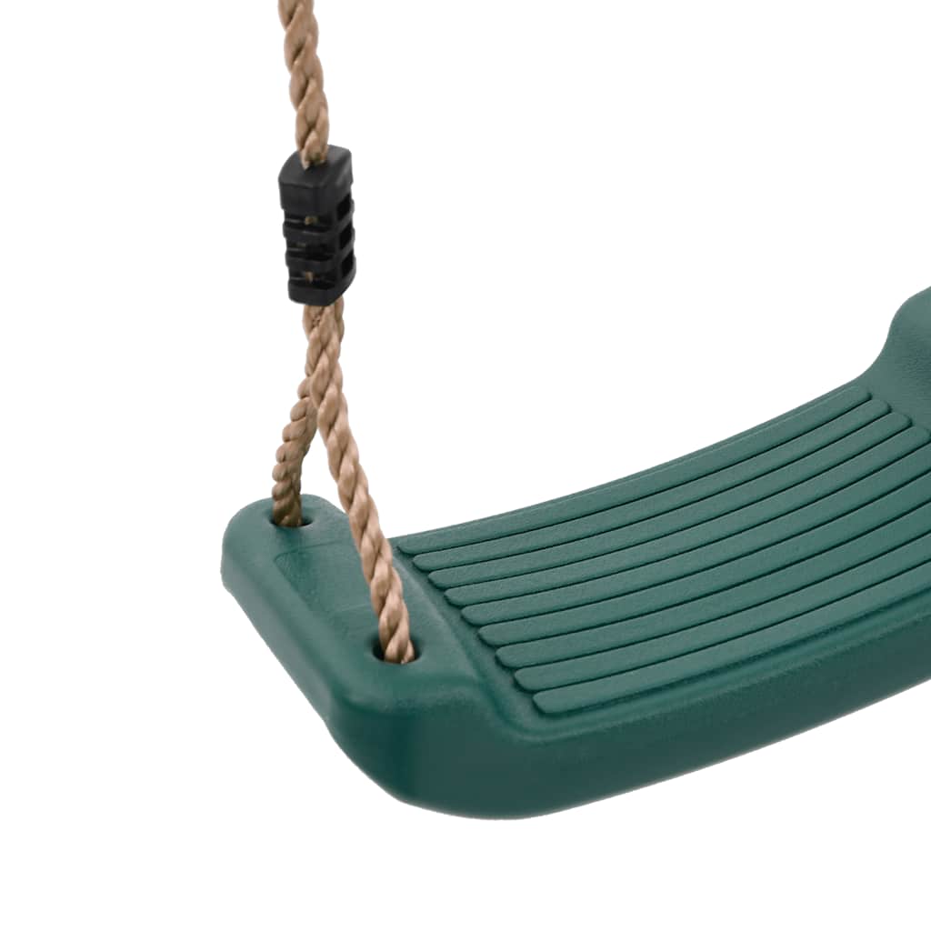 Seggiolino Altalena per Bambini Singolo Corda Regolabile Verde | homemem39