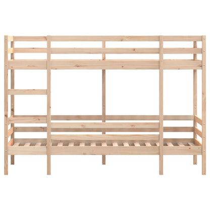 Letto a Castello senza Materasso 90x190 cm Legno di Pino - homemem39