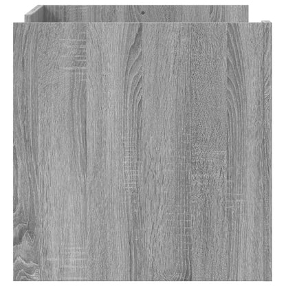 Tavolino Salotto Grigio Sonoma 80x50x50 cm Legno Multistrato | homemem39