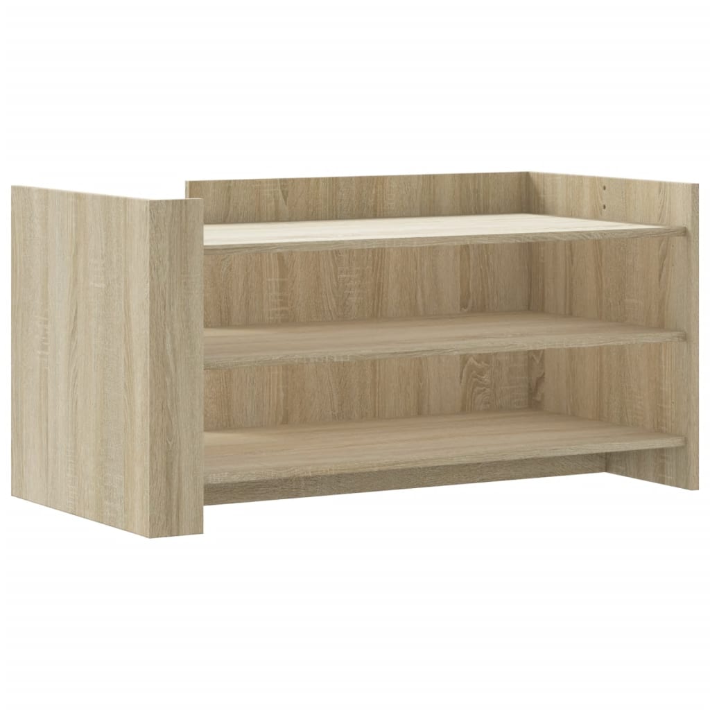 Tavolino Salotto Rovere Sonoma 100x50x50cm in Legno Multistrato | homemem39