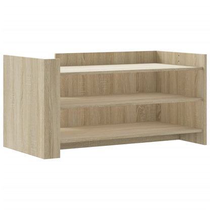 Tavolino Salotto Rovere Sonoma 100x50x50cm in Legno Multistrato | homemem39