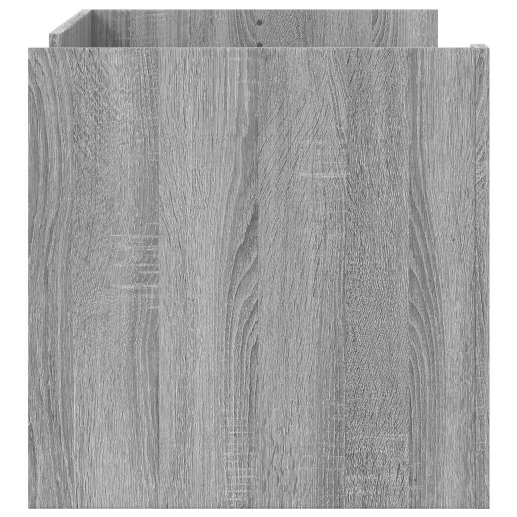 Tavolino Salotto Grigio Sonoma 100x50x50 cm Legno Multistrato | homemem39