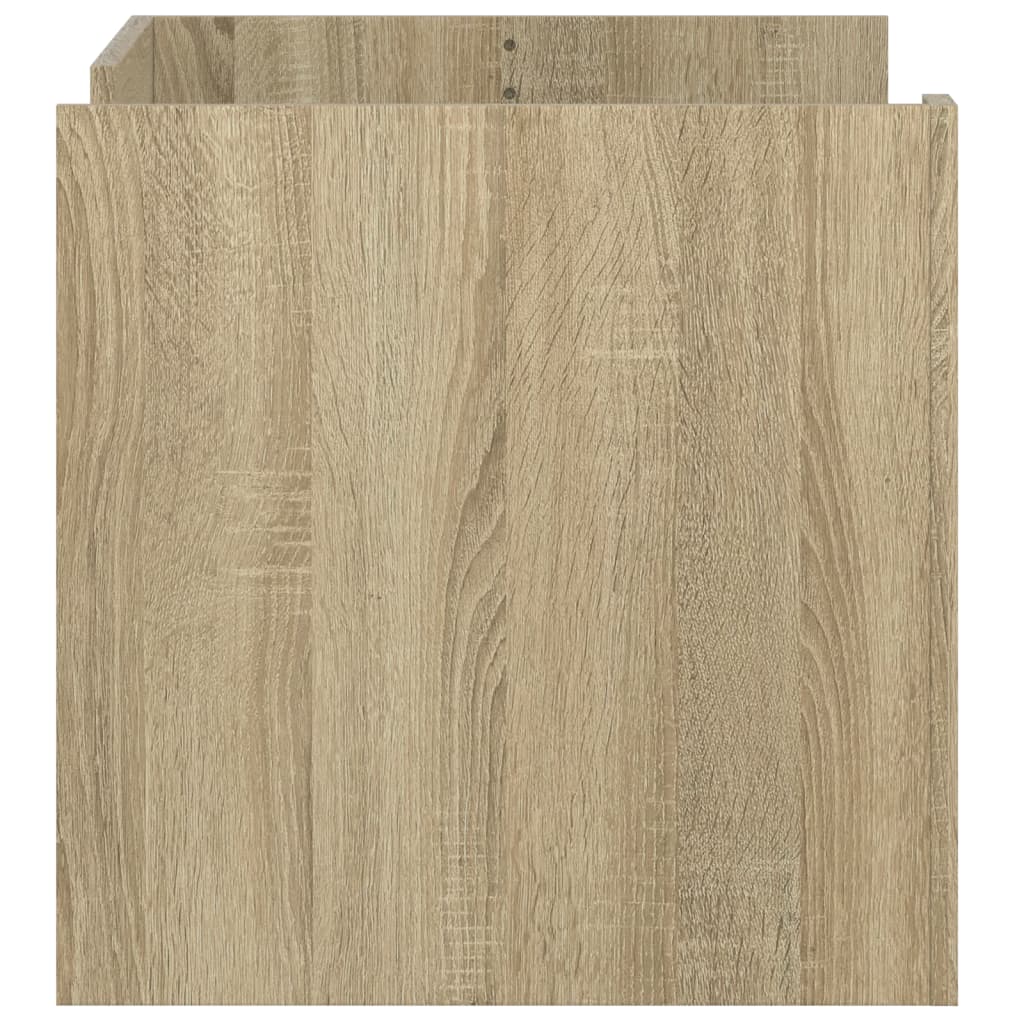 Tavolino da Salotto Rovere Sonoma 80x50x50 cm Legno Multistrato | homemem39