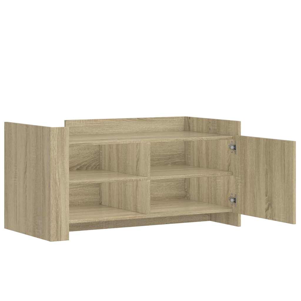Tavolino Salotto Rovere Sonoma 100x50x50cm in Legno Multistrato | homemem39