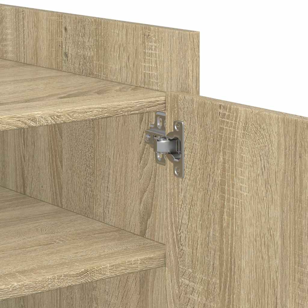 Tavolino Salotto Rovere Sonoma 100x50x50cm in Legno Multistrato | homemem39