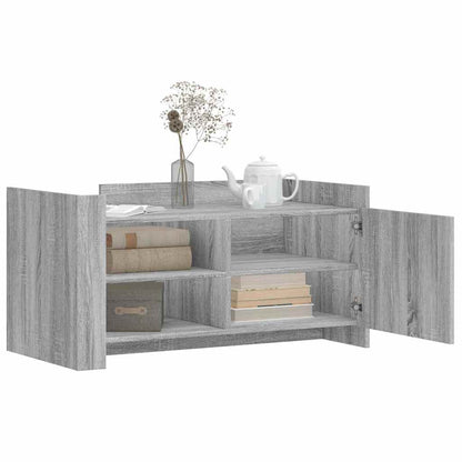 Tavolino Salotto Grigio Sonoma 100x50x50 cm Legno Multistrato | homemem39