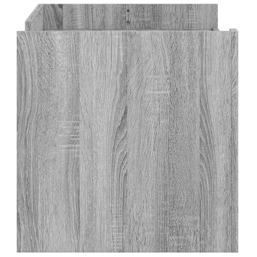 Tavolino Salotto Grigio Sonoma 100x50x50 cm Legno Multistrato | homemem39